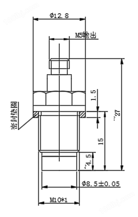 SEN1003 压电式压力传感器(图1)