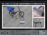 不锈钢自行车架 烤漆自行车停放架 螺旋自行车停车架