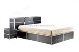 KT-HB1A1.5M欧式时尚简单组合型不锈钢酒店/家用床