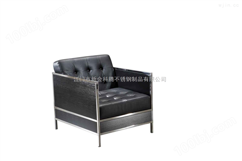 欧式时尚简单组合型不锈钢单人/一人位沙发
