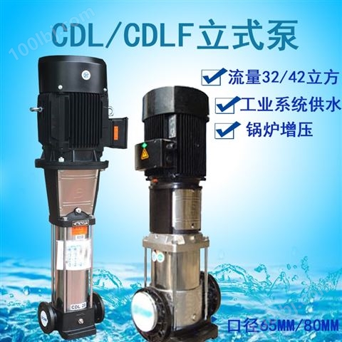 锅炉给水分离器CDL轻型立式多级管道离心泵